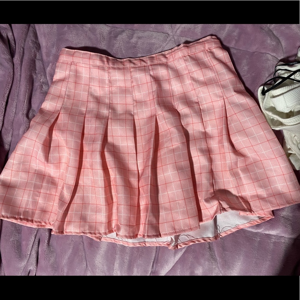 Pink Tennis Skirt